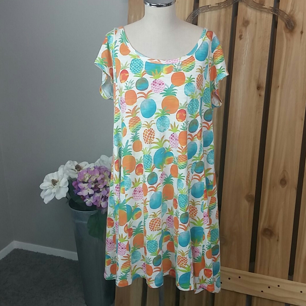 Crown & Ivy Pineapple Dress